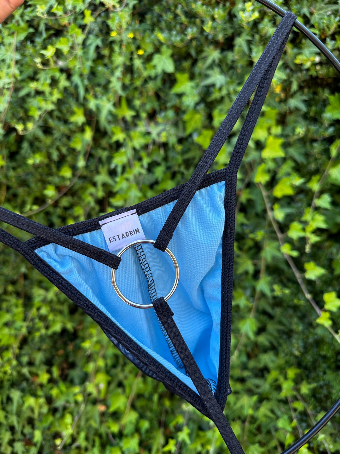 Mesh Thong with Front Pouch (Color Options)
