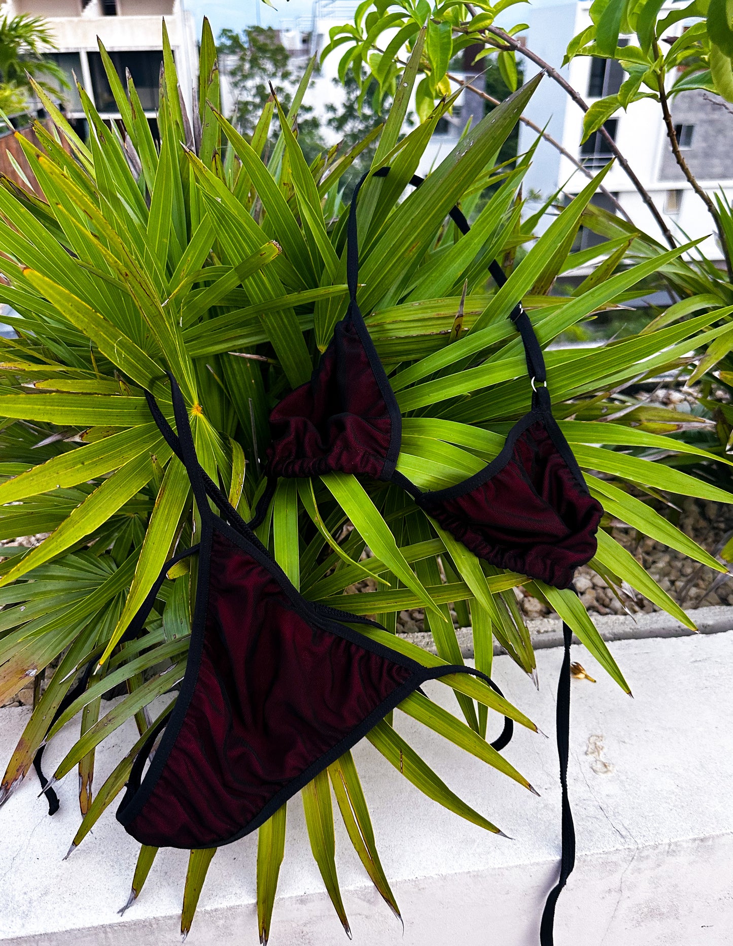 Mesh Thong Set (Color Options)