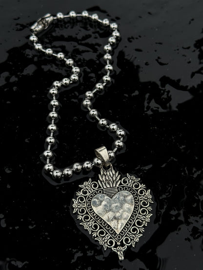 Sacred Heart Ball Chain