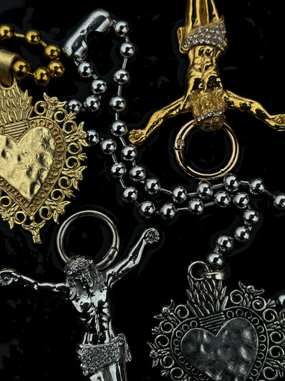 Sacred Heart Ball Chain