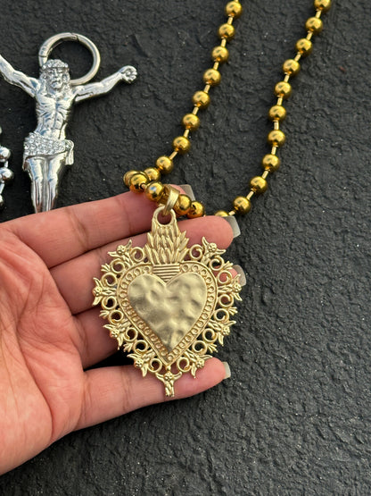Sacred Heart Ball Chain