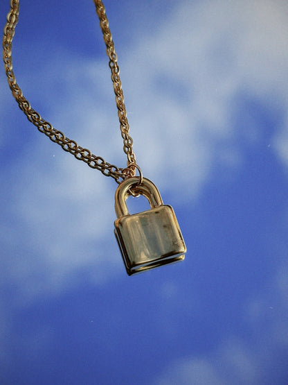 Lock Necklace (Gold/Silver)