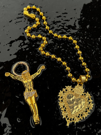 Sacred Heart Ball Chain
