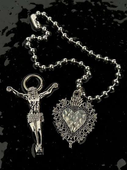 Sacred Heart Ball Chain