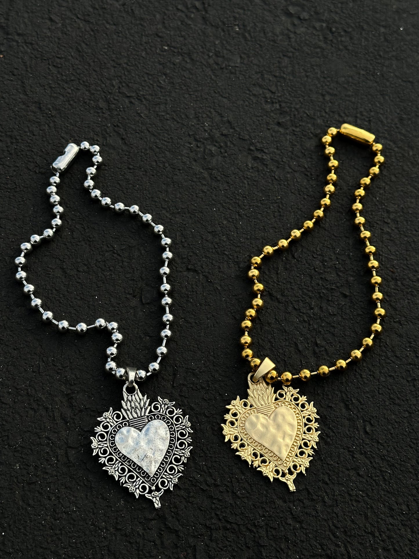 Sacred Heart Ball Chain