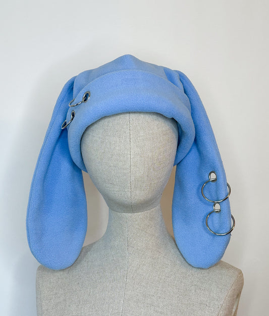 Bunny Beanie in Baby Blue READY TO SHIP