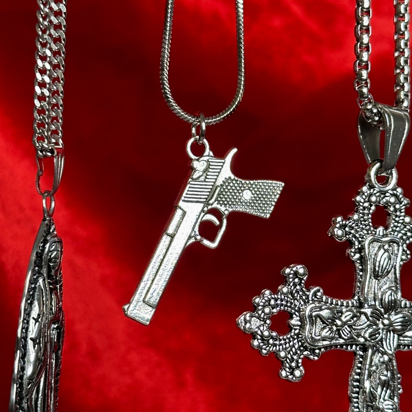 Gun Necklace